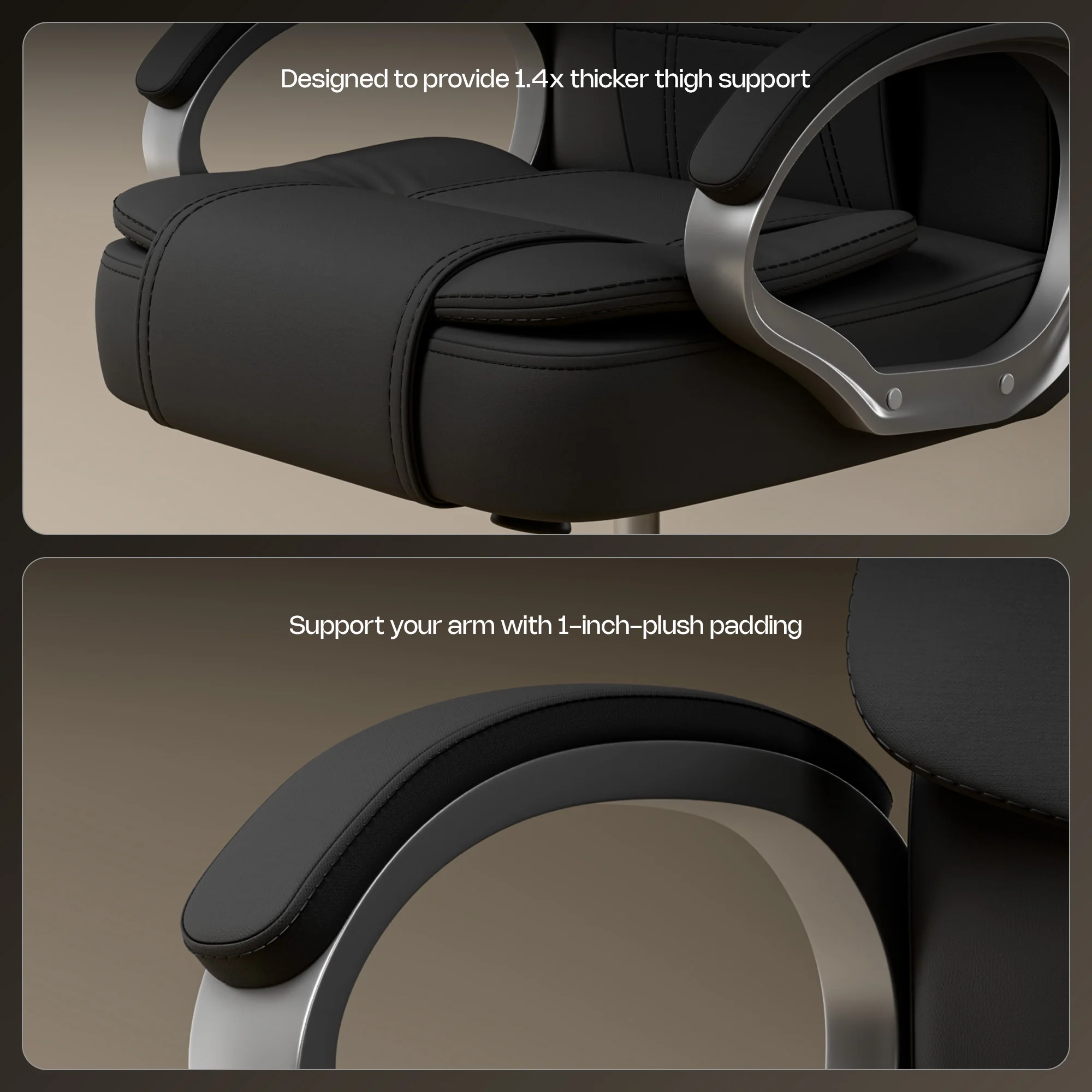 Green Soul Vienna Fabric Executive Chair - Image 46