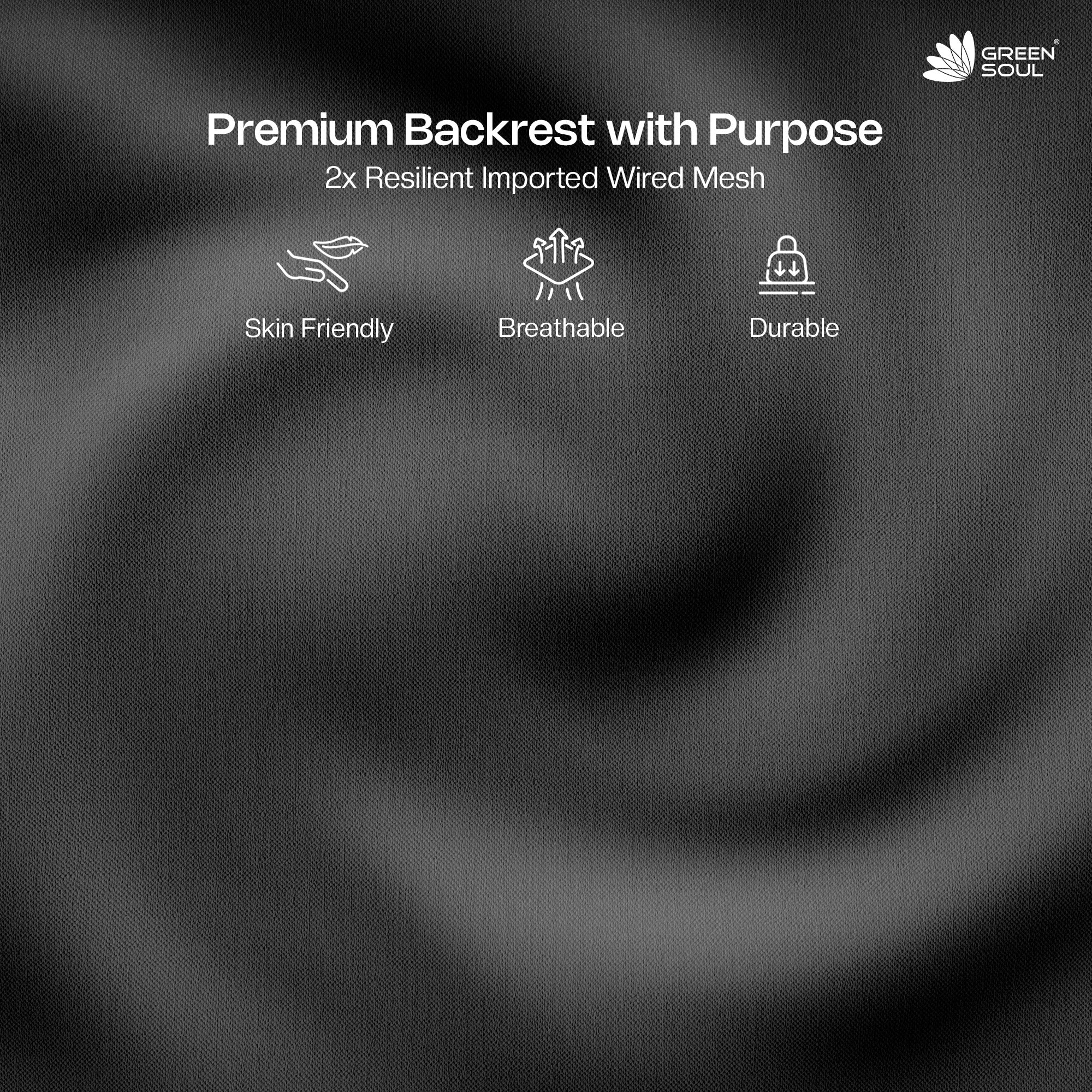 Green Soul Vienna Fabric Executive Chair - Image 50