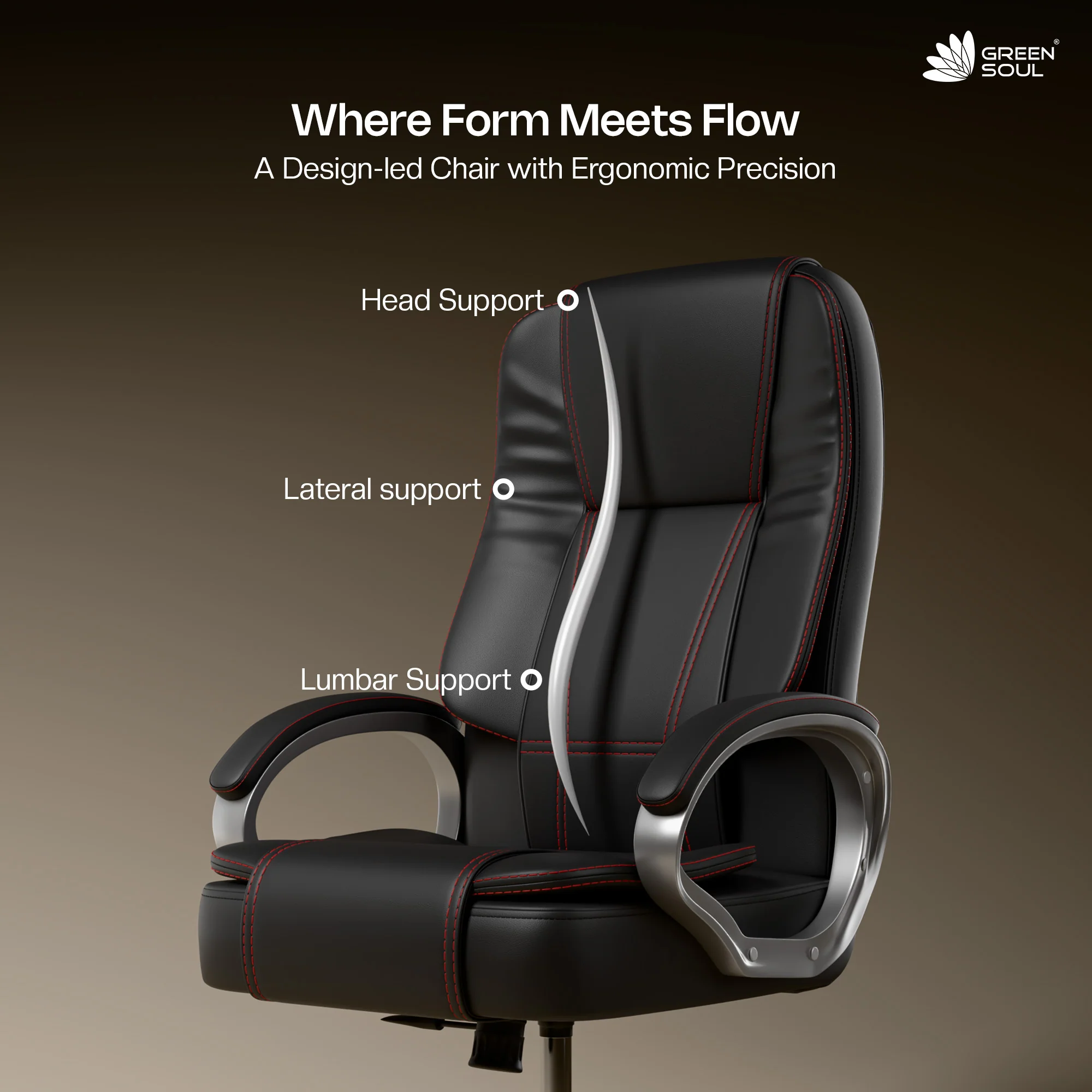 Green Soul Vienna High Back Executive Chair - Image 119