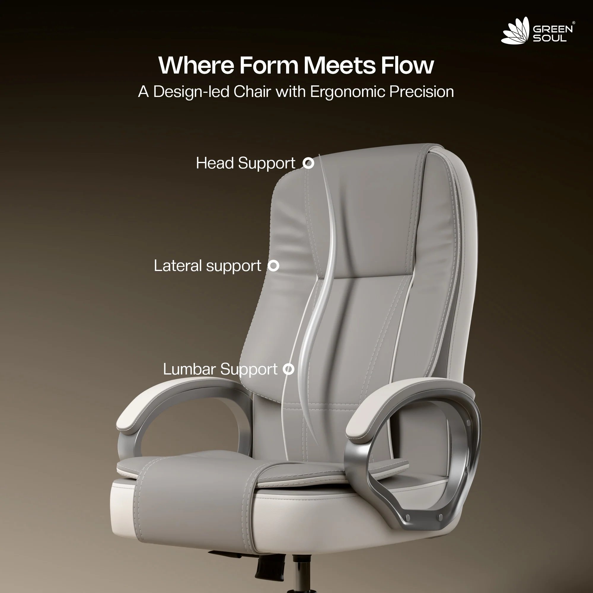 Green Soul Vienna High Back Executive Chair - Image 127