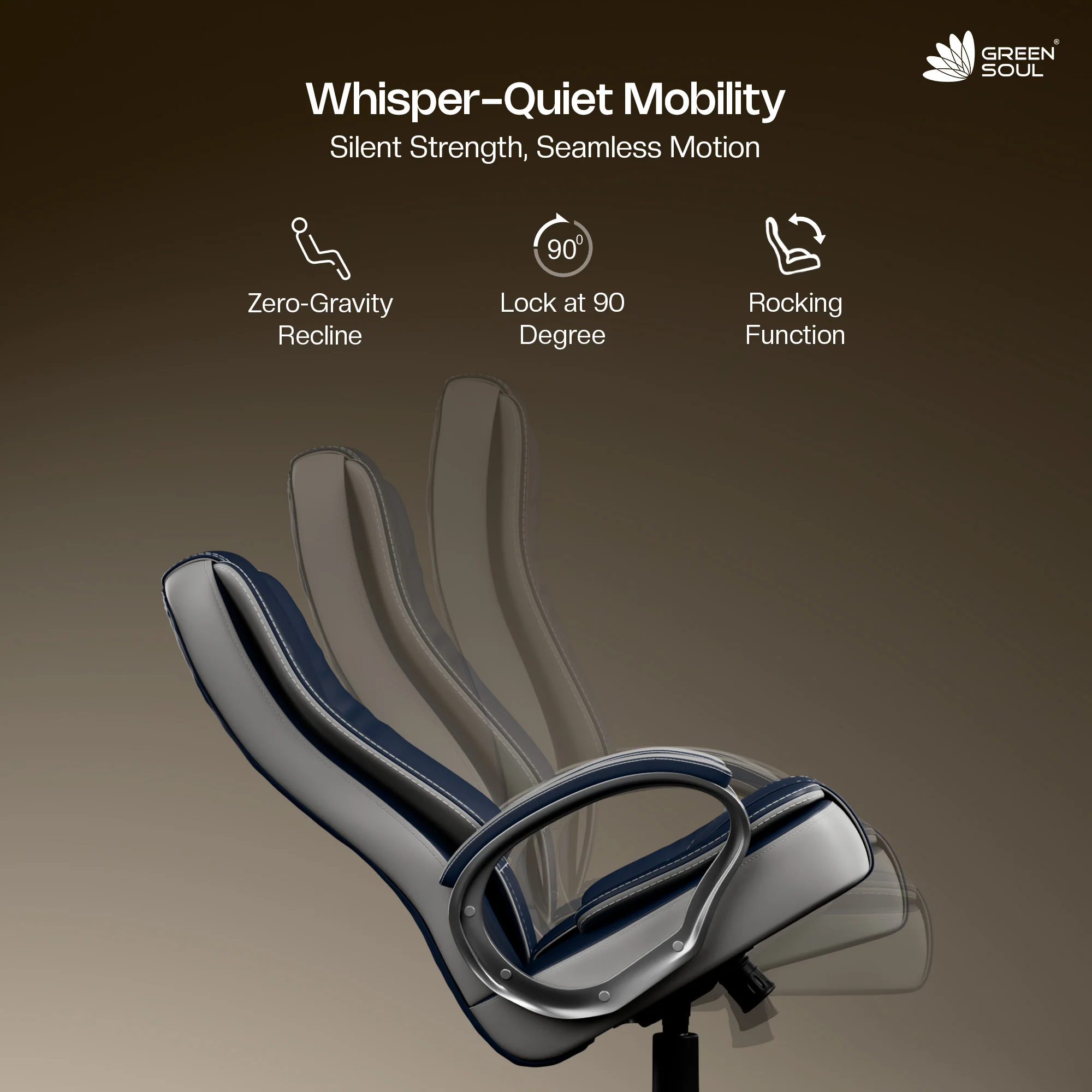 Green Soul Vienna High Back Executive Chair - Image 133