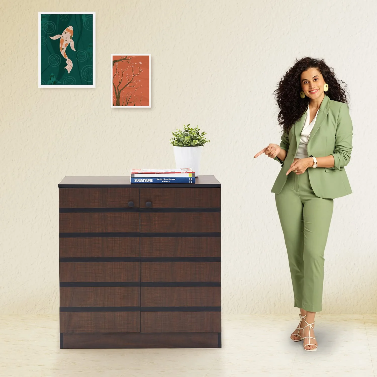 Volga Shoe Cabinet - Image 3